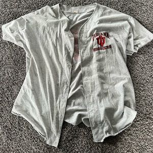 Indiana university button up